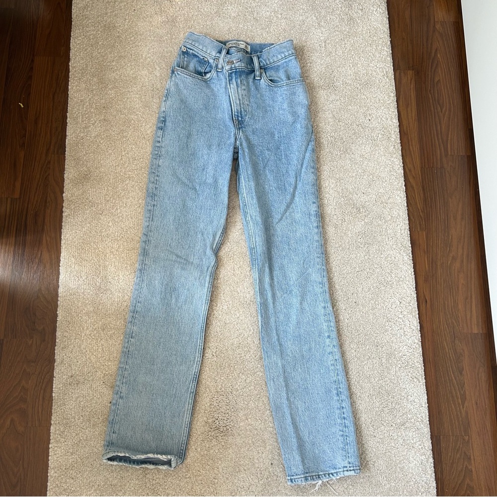 ✨NWOT✨ Abercrombie & Fitch 90s jeans size 23 - Picture 8 of 13